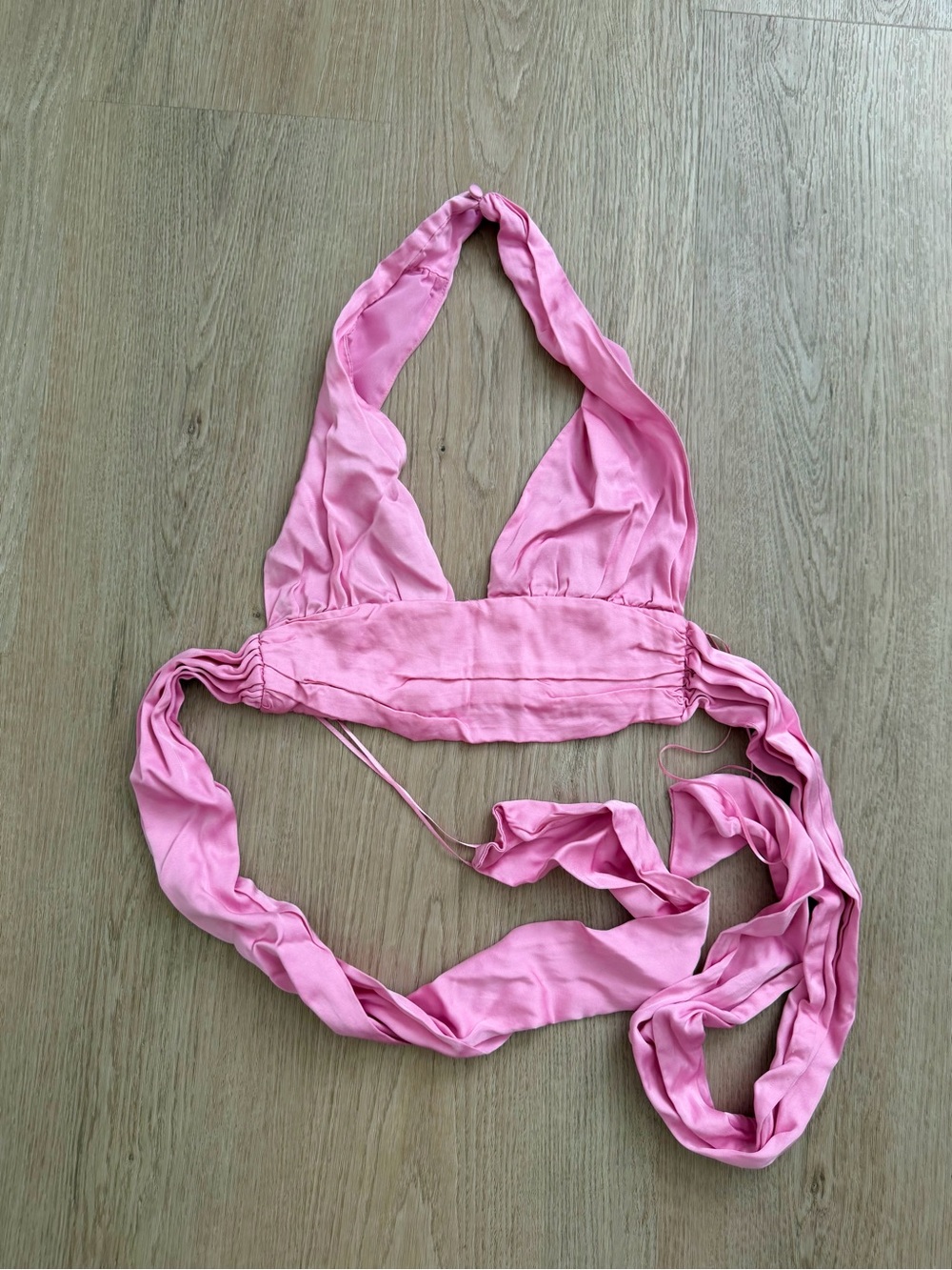 Pink Zara Halter Top